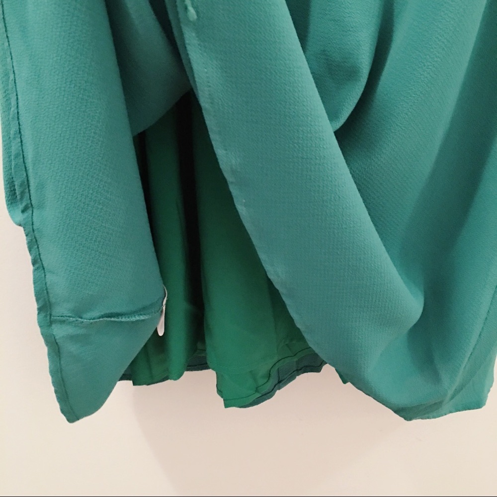 ModCloth Dapper Dance Partner Shirt Dress Jade - Picture 7 of 8